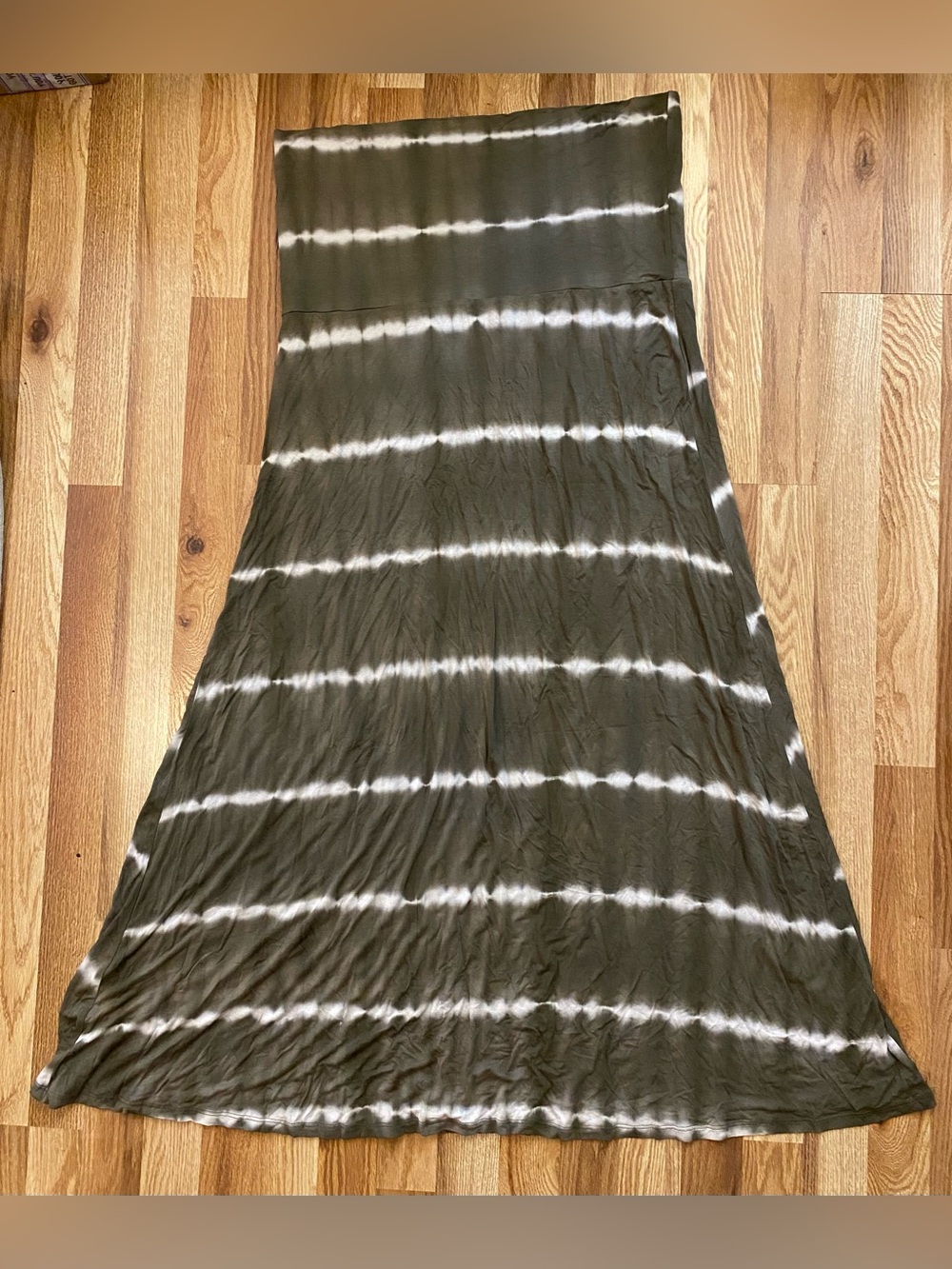 Olive Green Maxi Skirt Size 3X